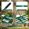 Lawn leveling rake features a 42 x 10 inch plate, ergonomic handle, and 180° rotatable head for efficient lawn care.