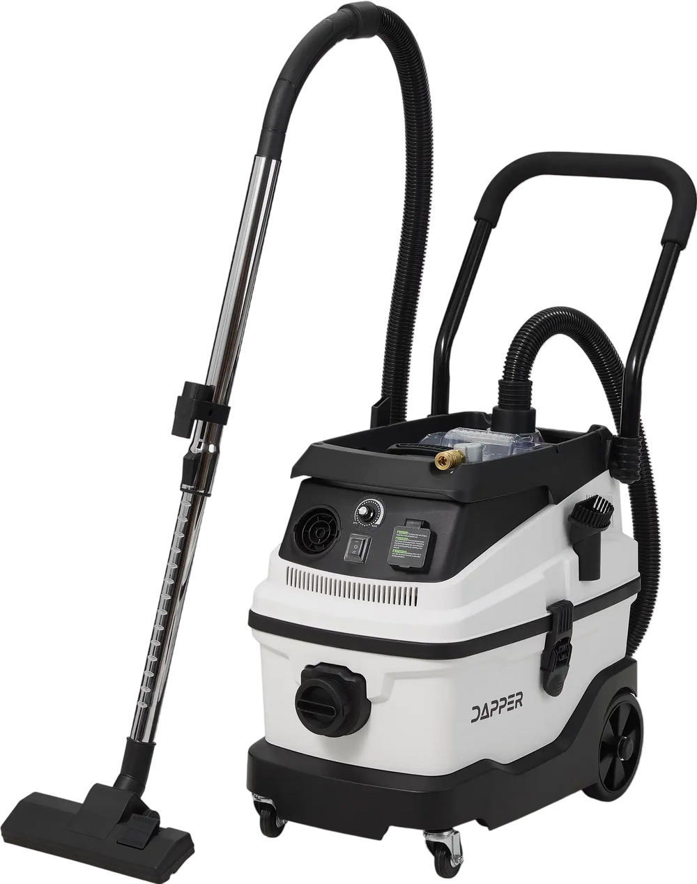 8 Gallon Wet Dry Dust Extractor Vacuum with Semi Auto HEPA Filter