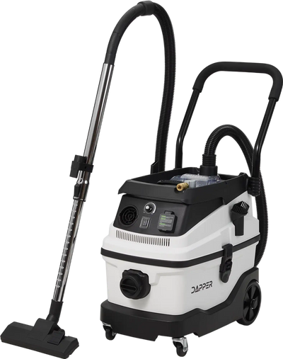 Dapper Supply DP-DE1135 Dust Extractor Vacuum 8 Gal. Wet Dry with Semi Auto HEPA Filter New