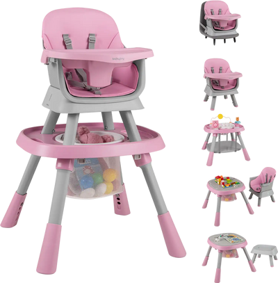 Costway 16-in-1 Baby High Chair Activity Center Booster Seat 62560628 New