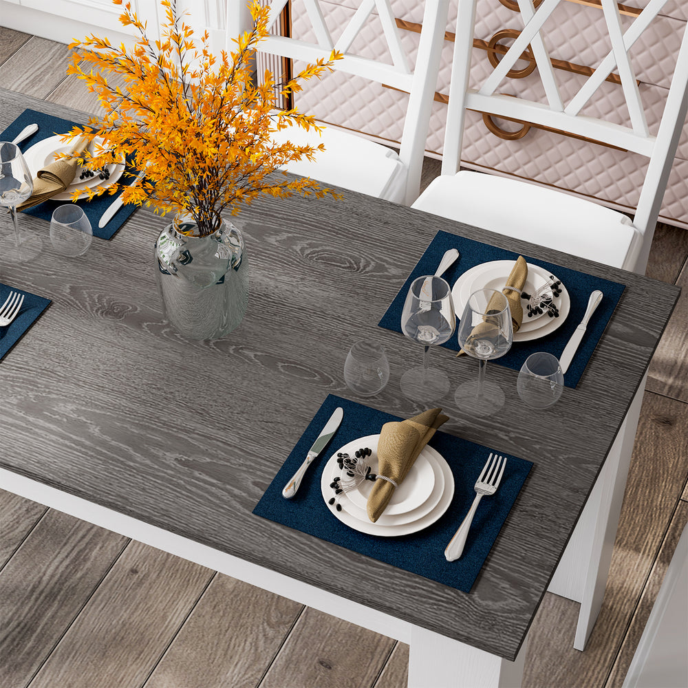 47 Inches Dining Table for Kitchen and Dining Room-Dark Gray - Gallery View 1 of 9