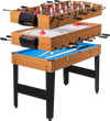 48 Inch 3-In-1 Multi Combo Game Table with Soccer for Game Rooms