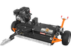 MechMaxx 48" Tow-Behind ATV Offset Flail Mower,  15HP 459cc E-start Gas Engine Powered; Adjustable Mowing Height,  ATV120