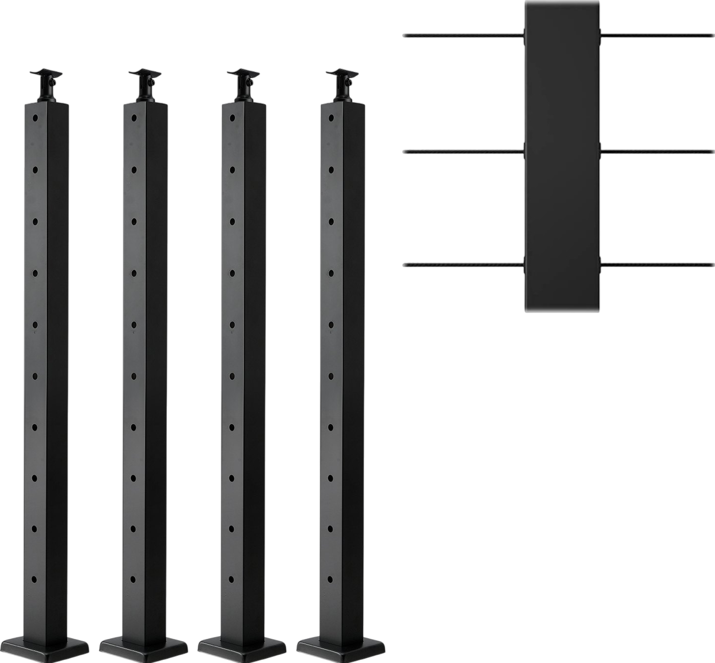 Vevor Cable Railing Post 36