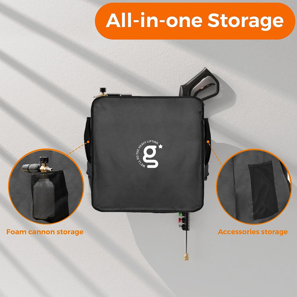 Giraffe Tools Grandfalls Retractable Pressure Washer Cover New