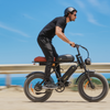 CycRun Pro Electric Mini Dirt Bike - rider side profile - motion shot