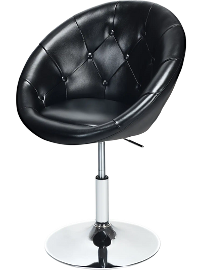 Costway Adjustable Swivel Tufted Office Chair 23856149 New