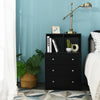 3 Drawer Dresser with Cubbies Storage Chest for Bedroom Living Room - Gallery View 3 of 12