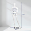5.8 ft female mannequin with hands on waist, detachable arms and torso, made of durable plastic and aluminum for.