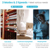 Dehumidifier with auto mode and low speed, ideal for maintaining humidity levels in rooms up to 1750 sq. ft.