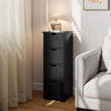4-Drawer Freestanding Floor Cabinet with Anti-Toppling Device-Black - Gallery View 1 of 12