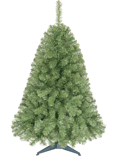 Costway 4' Artificial Unlit Small Christmas Tree 269 PVC Tips Hinged 39140226 New