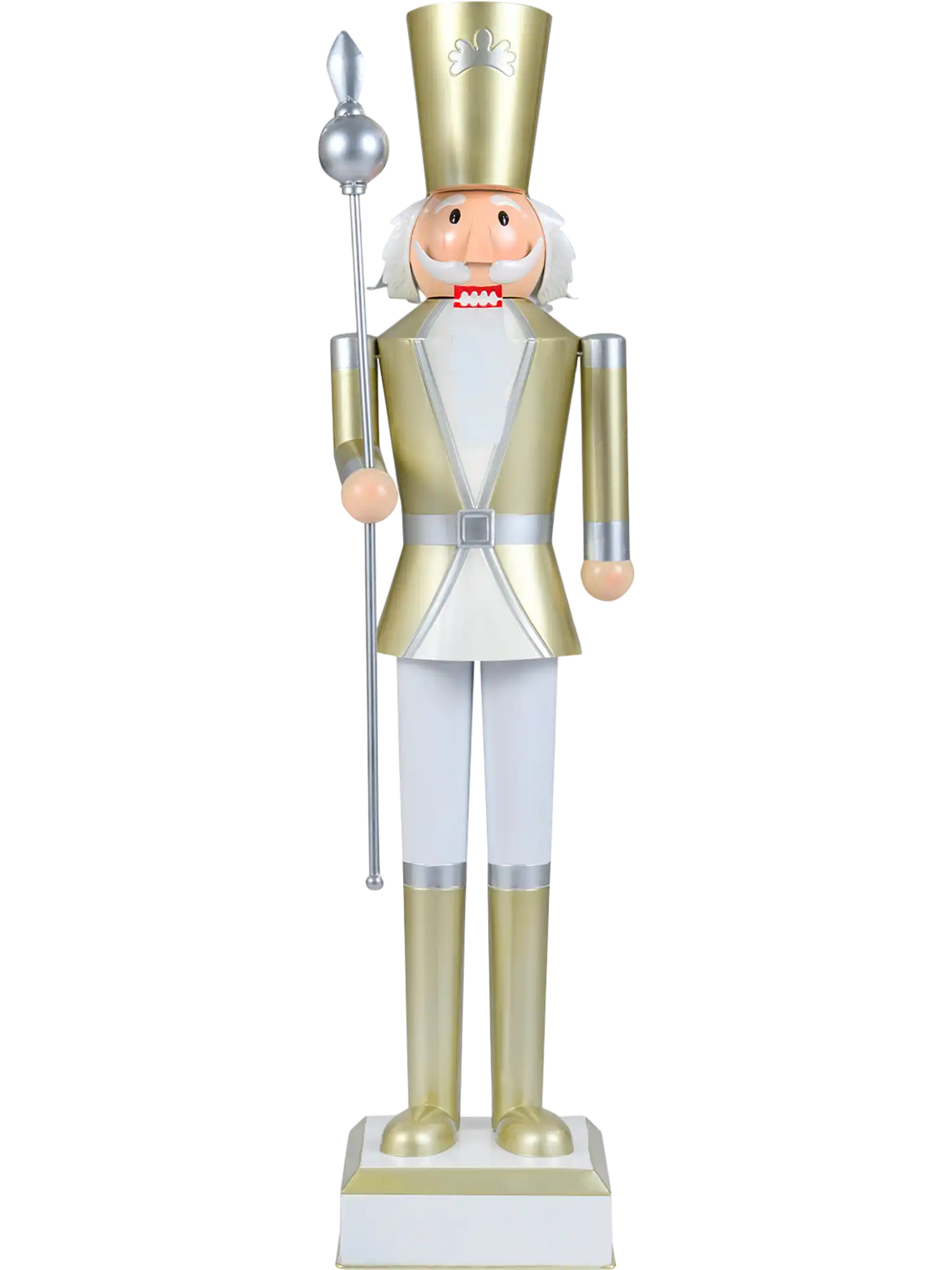 Costway 4' Christmas Nutcracker High Hat Beautiful Scepter 36892992 New