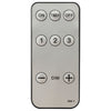 Remote control for 4 Feet Pre-Lit Potted Christmas Tree, featuring timer, dimming, and three lighting modes.
