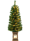 4 Feet Pre-Lit Potted Christmas Tree