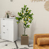 Artificial Lemon Tree 2.6/4/5.2 Feet Tall Fake Lemon Plant wuth Lemon Fruits-4 ft - Gallery View 1 of 10