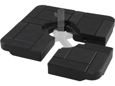 Costway 4-Piece 188 lbs Cantilever Offset Patio Umbrella Base 85393035 New