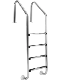 4-Step Inground Pool Ladder Stainless Steel Swimming Pool Ladder