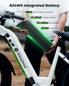 624Wh integrated battery and safety features graphic