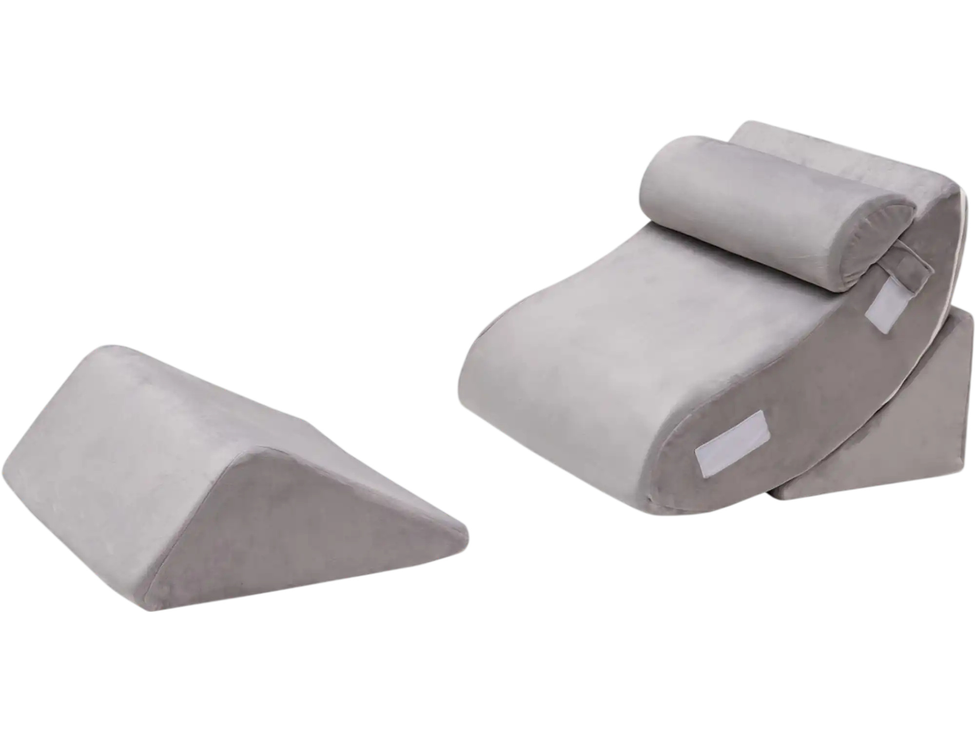 Costway 4-Piece Bed Wedge Memory Foam Pillow Set Back Neck Leg Pain Relief 39154728 New