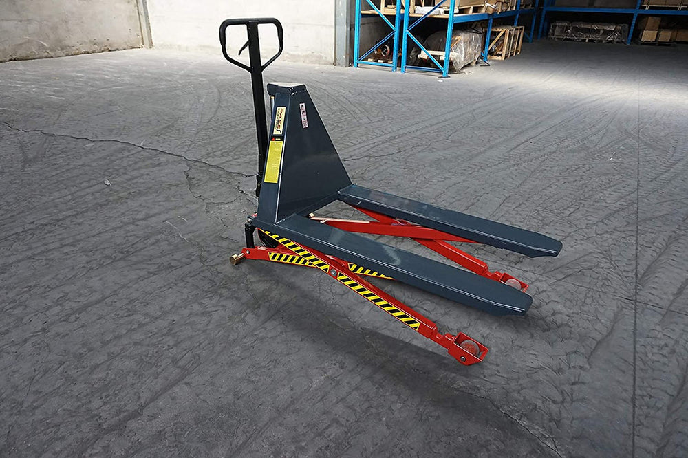 Pake Handling Tools PAKHT01 Manual High Lift Pallet Truck 45" x 27" 3300 lbs Capacity New