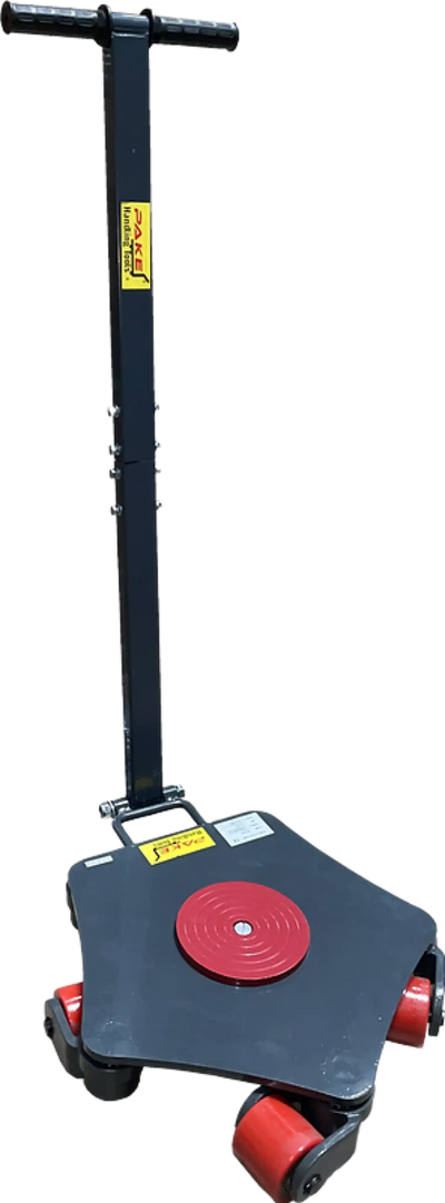 Pake Handling Tools PAKRM02 5 Roller Steel Rotating Machine Dolly 8800 lb Capacity New