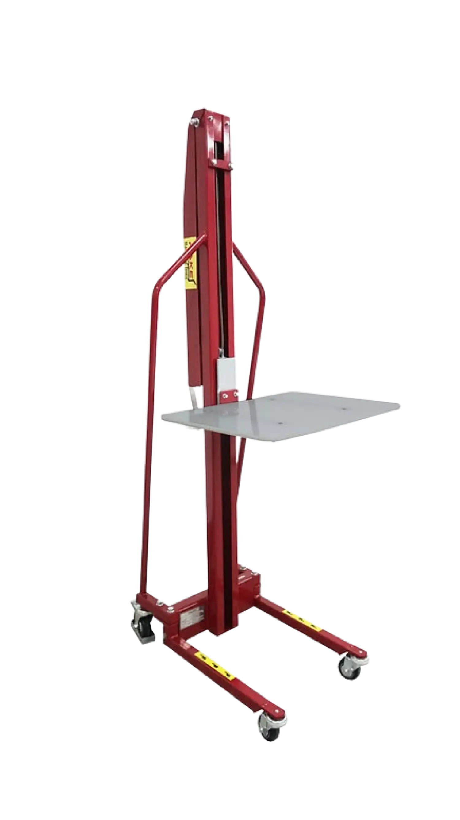 Pake Handling Tools PAKMS05 Winch Stacker Manual Work Positioner Truck 440lb Capacity 61
