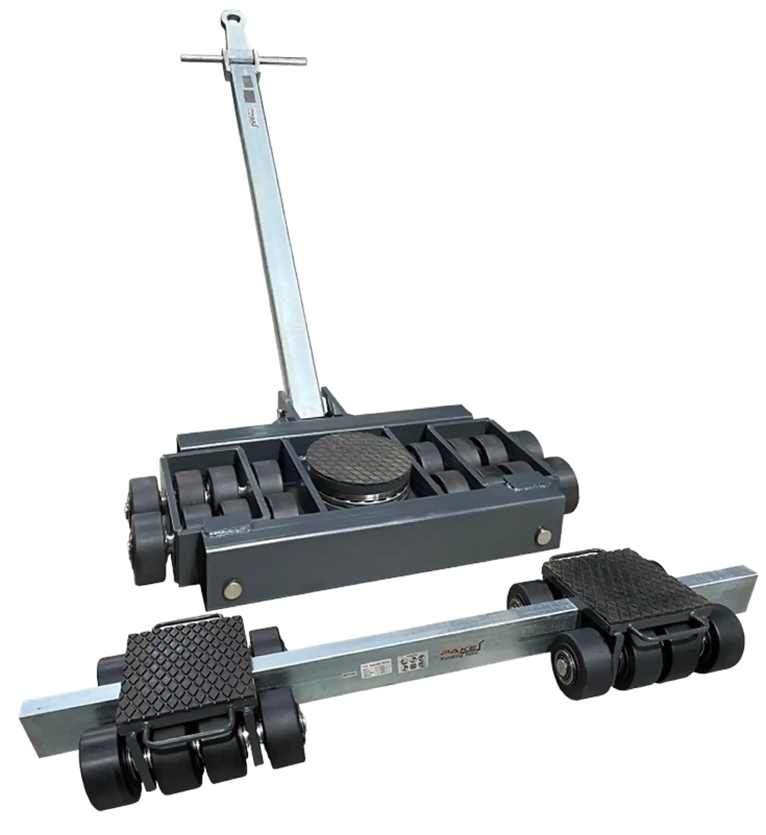 Pake Handling Tools PAKSS03 Steerable Skates Kits 40 Ton Capacity New