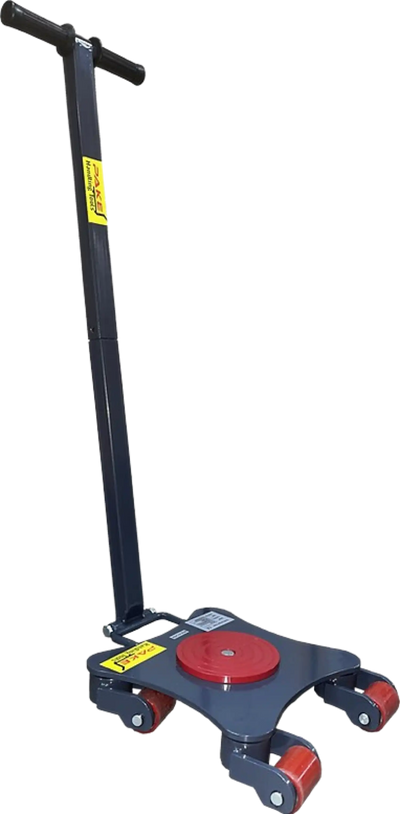 Pake Handling Tools PAKRM04 4 Roller Steel Rotating Machine Dolly 2200 lb Capacity New