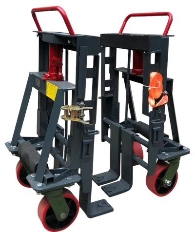 Pake Handling Tools PAKFM05 Hydraulic Machinery and Equipment Mover with Adjustable Forks 7920 lb Capacity New