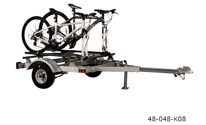 Stirling Open Frame Kit Trailer 4 x 4 ft. 820 lb. Capacity 8" Tires New