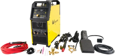 Weldpro TIGACDC250GD AC/DC Welder with CK26 Gas Cooled Torch L12004-1 New