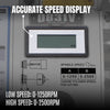 1.5‘’ Spindle Bore Metal Lathe Machine 8'' x 16'' High Precision Brushless Motor Mini 1.5HP Benchtop 0-2500 RPM Variable Speed Metal Working Machine 1.5‘’ Spindle Bore Small Lathe without Stand 0831V