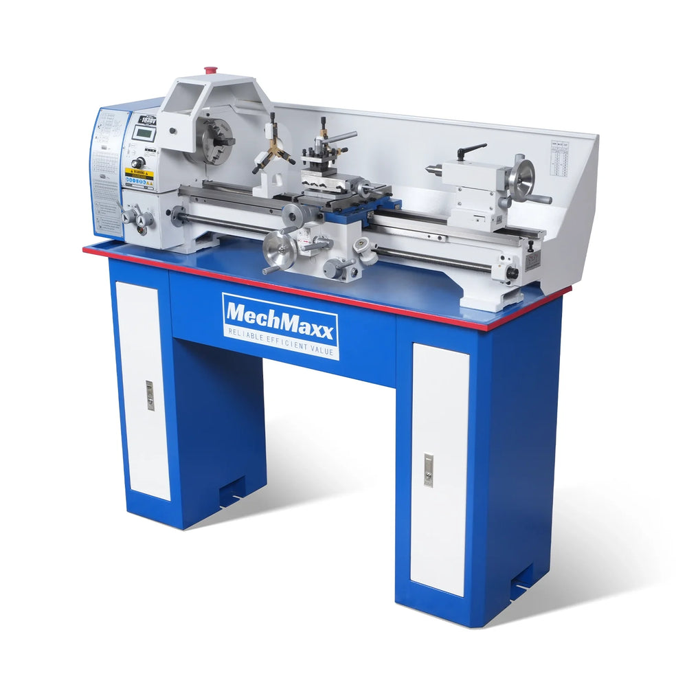 1.5‘’ Spindle Bore Metal Lathe Machine 10'' x 30'' High Precision Brushless Motor Benchtop 0-2000 RPM  Variable Speed Metal Working Machine 1.5HP Small Lathe without Stand 1030V