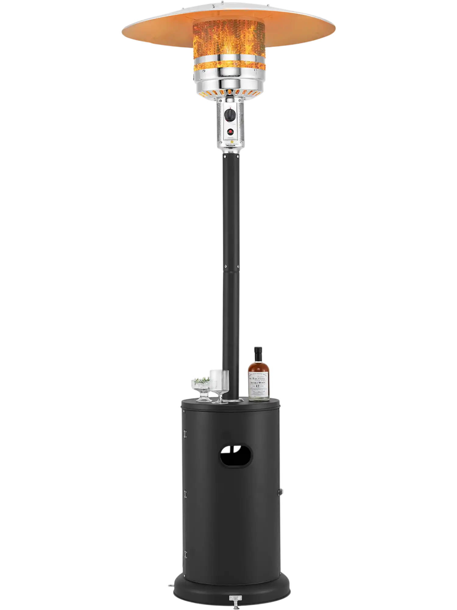 Costway 50000 BTU Propane Patio Heater Round Table 73249851 New