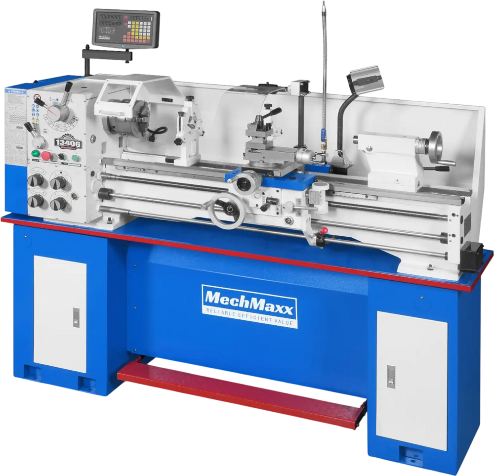 13" x 40" Industrial Heavy Duty Bench Metal Lathe 2HP/1500W Metal Working Lathe High Precision 70-2000 RPM Variable Speed with Four-axis sliding system 1340G