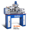 1.5 HP 10'' x 30'' Combination Lathe Milling Drilling Machine, 1.5'' Spindle Bore, 0-2000 RPM Variable Speed, High Precision Benchtop Lathe for Metalworking – Without Stand 1030VC