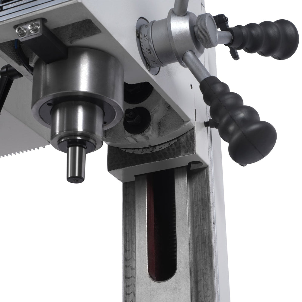 6"x20'' Benchtop Mill Drill Machine with DRO Brushless Motor, Variable Speed, R8 Spindle, 1 HP, 110V, Compact Milling Drilling Tool for Garage Shop, DIY Metalworking without Stand VM18LD