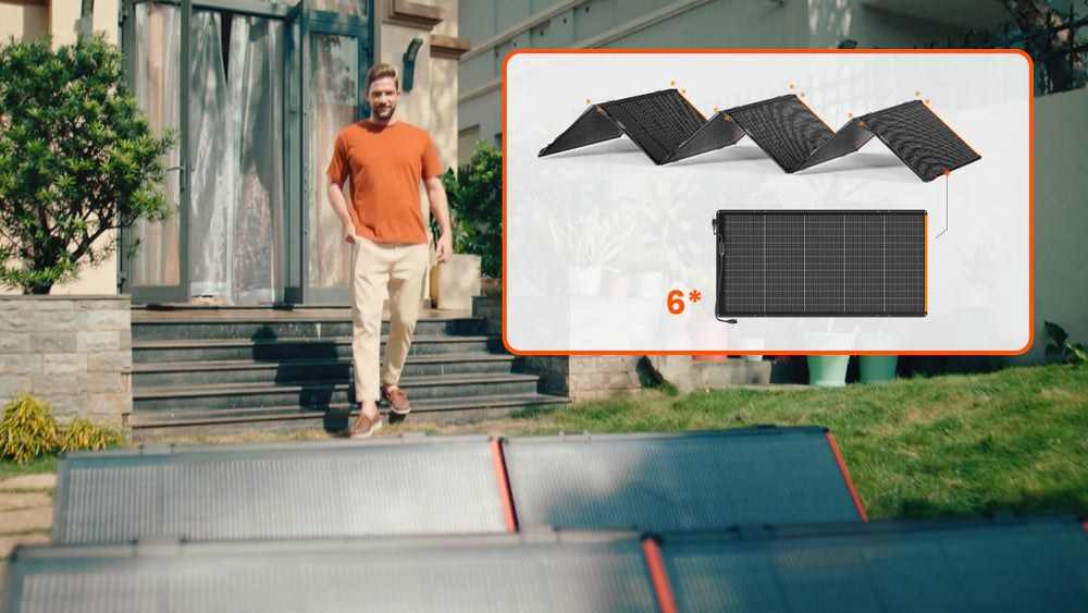 Jackery SolarSaga 500X Portable Solar Panel 500W New