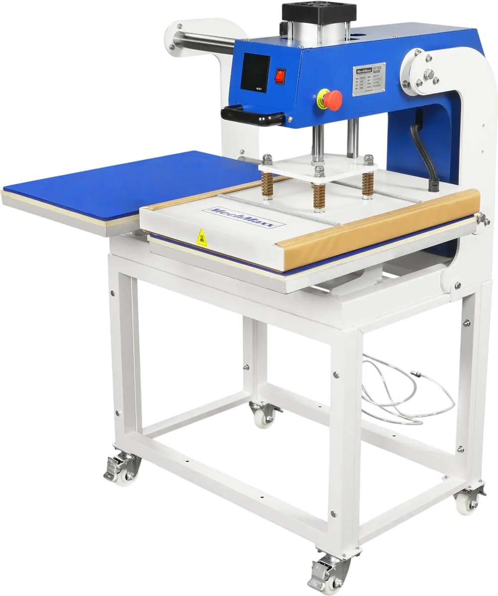16x24 Inch Commercial Pneumatic Dual Platen Heat Press - Auto Lift Digital Sublimation Transfer Machine with Full Touch LCD Screen & AIRTAC Pneumatic Parts (110V 2.2HP)