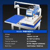 16x24 Inch Commercial Pneumatic Dual Platen Heat Press - Infrared Positioning Auto Lift Sublimation Transfer Machine Digital LCD Control (110V 2.2HP)