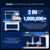 16x24 Inch Commercial Pneumatic Dual Platen Heat Press - Infrared Positioning Auto Lift Sublimation Transfer Machine Digital LCD Control (110V 2.2HP)