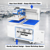 16x24 Inch Commercial Pneumatic Dual Platen Heat Press - Auto Lift Sublimation Transfer Machine with Storage Base Cabinet (110V 1650W)