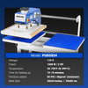 20x24 Inch (50x60cm) Commercial Pneumatic Dual Platen Heat Press Auto Lift Sublimation Transfer Machine with AIRTAC Pneumatic Components (110V 4HP)