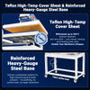 20x24 Inch (50x60cm) Commercial Pneumatic Dual Platen Heat Press Auto Lift Sublimation Transfer Machine with AIRTAC Pneumatic Components (110V 4HP)