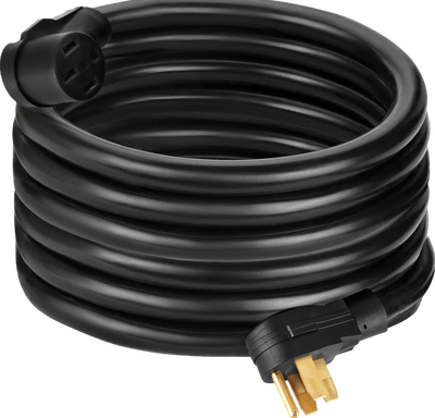 Vevor RV Extension Power Cord 50' 40A AWG 8 Cable with N14-50P/N14-50R Plug New