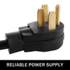 Vevor RV Extension Power Cord 50' 40A AWG 8 Cable with N14-50P/N14-50R Plug New