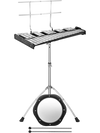 32 Note Glockenspiel Xylophone Percussion Bell Kit with Adjustable Stand
