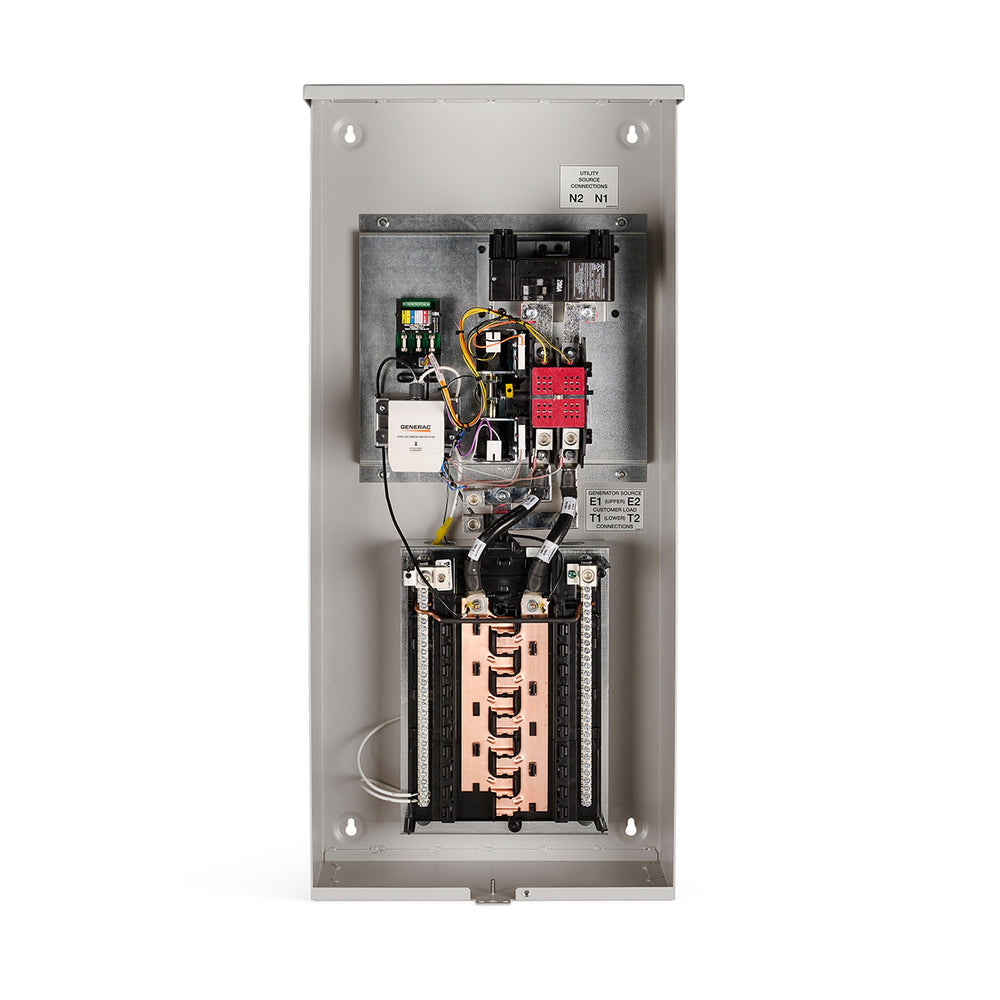 Generac 9939 Automatic Transfer Switch 200A Service Entrance Rated Surge Protection 20-40 Circuit Load Center New