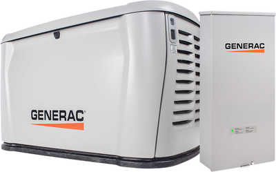 Generac 7324 18kW Standby Generator Propane Natural Gas 1 Phase 240V w/ 200A Automatic Transfer Switch Cellular RFB